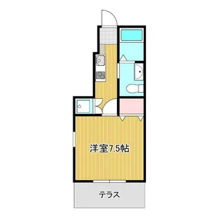 フレンズ鎌倉【1階】の間取り