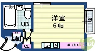 アコーズタワー神戸イースト【4階】の間取り