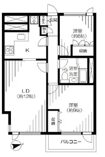 西麻布ガーデン【5階】の間取り