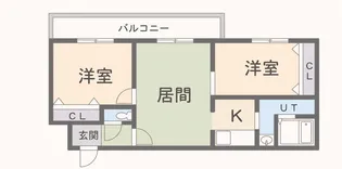 フォーレスト元町【1階】の間取り