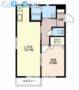 ドムス文京町【2階】の間取り