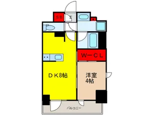 ウィルテラス板橋【13階】の間取り