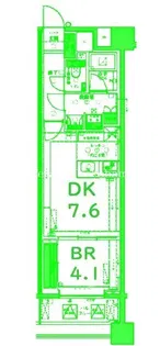 バースシティ横浜大通り公園【8階】の間取り