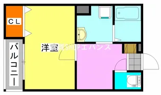 アベリア【3階】の間取り