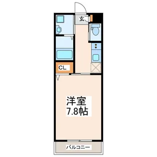 Sirius熊本駅南【2階】の間取り