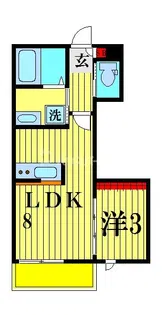 グランフォレット【2階】の間取り