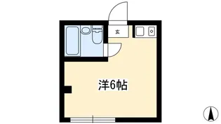 西村マンション【3階】の間取り