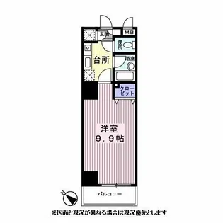 CORE HOUSE T’S【3階】の間取り