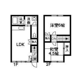 モンパレス伊勢崎第1【2階】の間取り