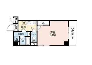 グランブルーハウス【3階】の間取り