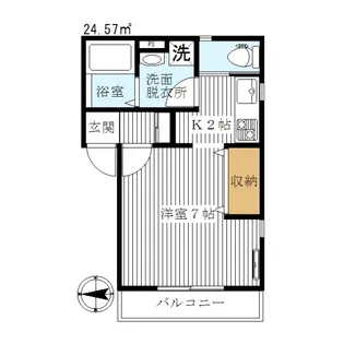 Vコート【2階】の間取り