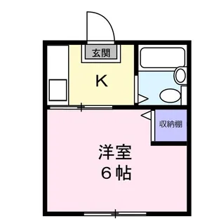 オクトハウス【2階】の間取り