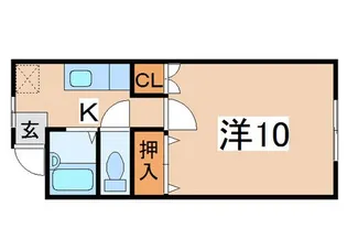 フレンディKAZ【2階】の間取り