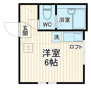 ユナイト追浜ニコラス・モンテーロ【2階】の間取り
