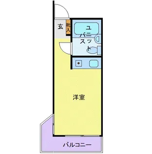 メゾン余丁町【3階】の間取り