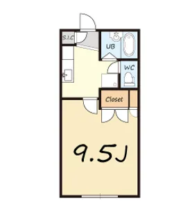 藤和ハイム【2階】の間取り