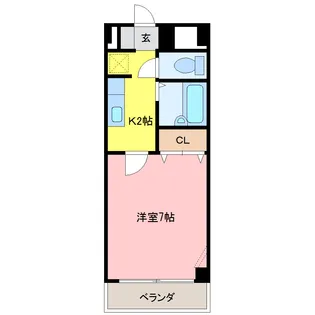 ウィンダムR【3階】の間取り