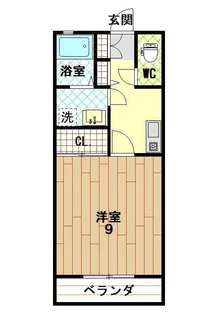 メゾン多田A棟【2階】の間取り