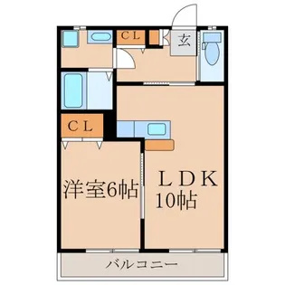 グレイスコート【2階】の間取り