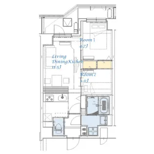 東京都江東区大島8【マンション】の間取り