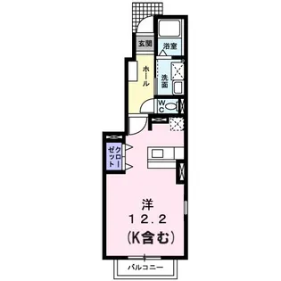 スイフヨウ B【1階】の間取り