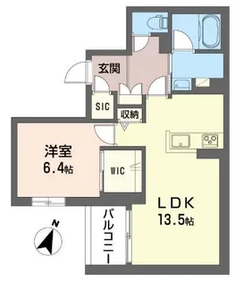 ソプラ クリザンテーモ【3階】の間取り
