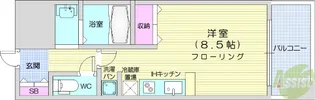 スクエア泉中央【5階】の間取り
