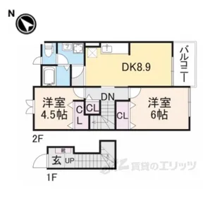 アタゴ・パインヒルズ【2階】の間取り