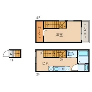 東京都練馬区桜台1【アパート】の間取り