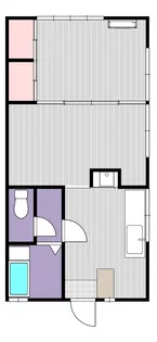 サザンハイツ須屋【1階】の間取り