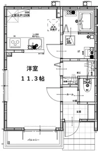 グランソフィア貝柄山【1階】の間取り
