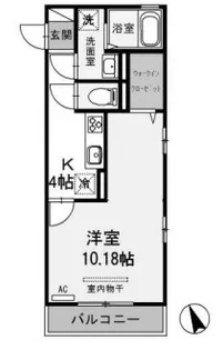 埼玉県深谷市国済寺【アパート】の間取り