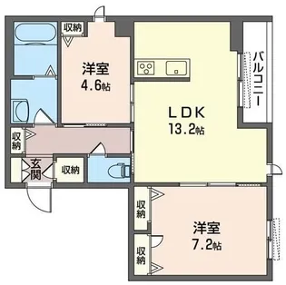 maison deI メゾンドアイ【3階】の間取り