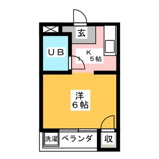 アシスト第3岐阜マンション【1階】の間取り