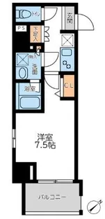 プライマル横濱平沼橋【2階】の間取り
