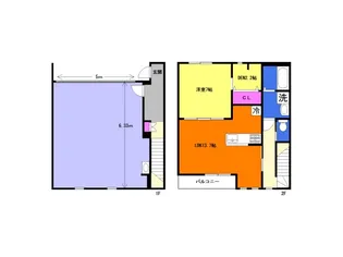 神奈川県厚木市旭町4【一戸建】の間取り