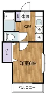 リヴェール仙川【1階】の間取り