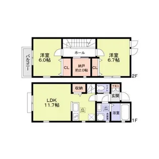 ボン メゾンの間取り