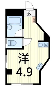 cave金町【1階】の間取り