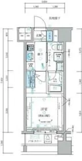 メインステージ平和島II【7階】の間取り