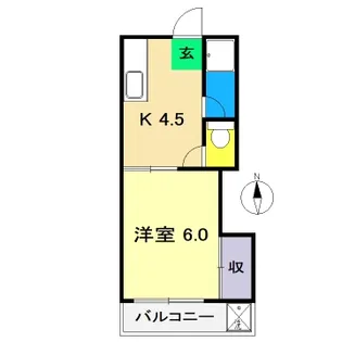 エスペランス I【3階】の間取り