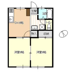 サンユート【1階】の間取り