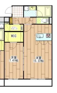 静岡県浜松市中央区上新屋町【マンション】の間取り