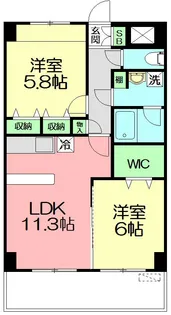 モリエム太平台【3階】の間取り