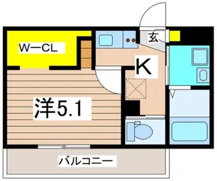 My Style 京急富岡【1階】の間取り