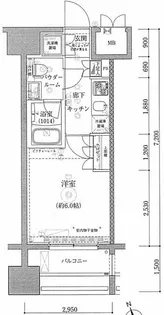 Rising Place 川崎【8階】の間取り