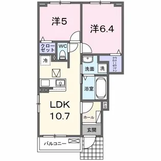 エテルノ【1階】の間取り