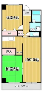 グレイスケヤムラ【3階】の間取り