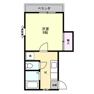 アトリエI【1階】の間取り