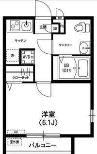 リブリ・永福【1階】の間取り